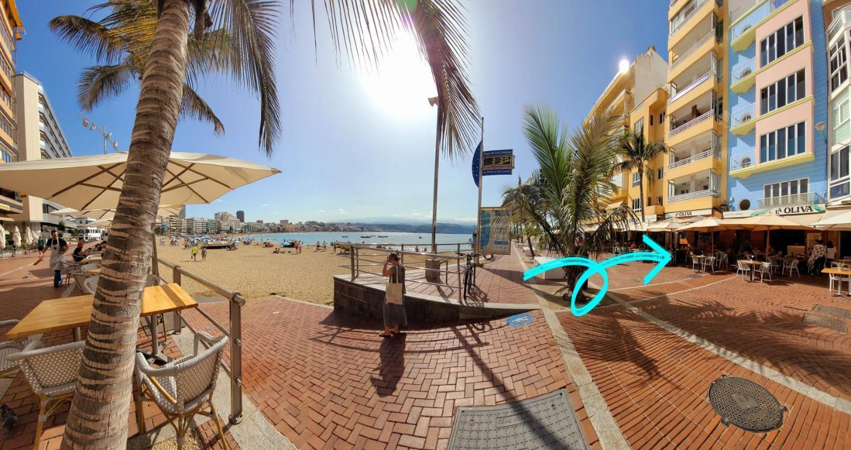 Casita Canaria Playa Beachfront Access & Lateral Ocean View With Terrace Las Palmas de Gran Canaria Esterno foto